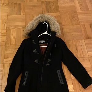 Andrew Marc Black Pea Coat